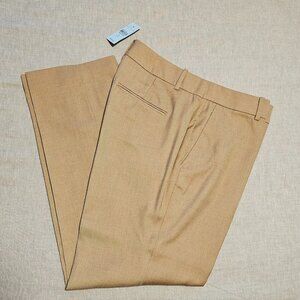 Ann Taylor Petite Straight-Leg Pants – Camel – Size 8P – NWT